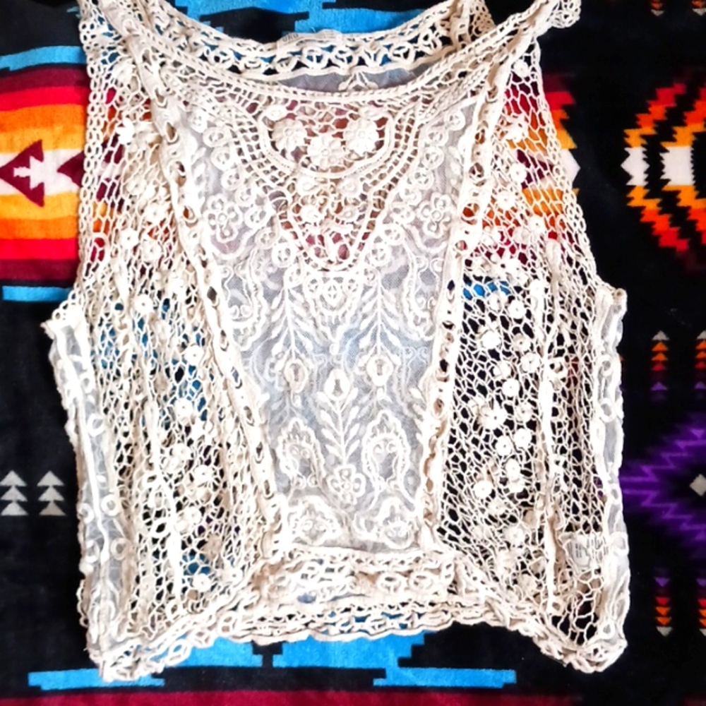 Garage boho top